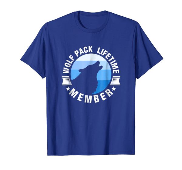 

Lifetime Wolf Pack Member Solo Or Family Howling T-shirt, Mainly pictures