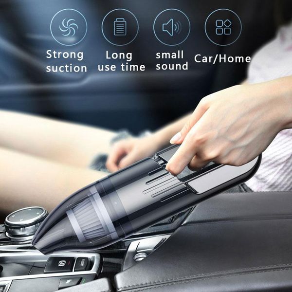 

vacuum cleaner 120w handheld wireless car 6000pa strong suction wet-dry use easy cleaning fit for home office