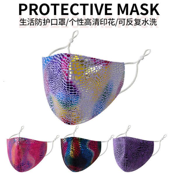 

mask spring summer cloth sequin dustproof washable mask breathable