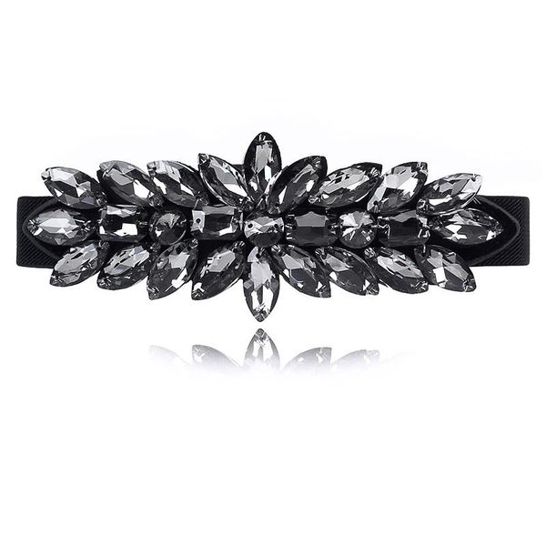 

belts fashion punk elastic waist belt width women crocodile pattern leather wide strap buckle s sw248, Black;brown