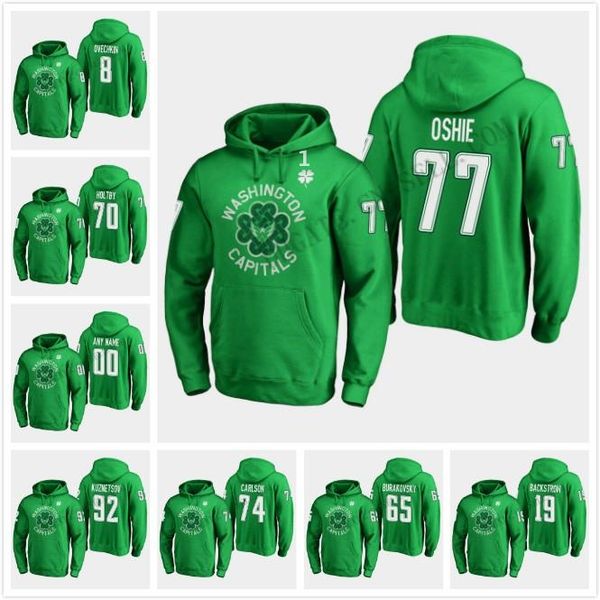 

77 tj oshie 2019 st. patricks hoodie jersey washington capitals alexander alex ovechkin jersey tom wilson braden holtby evgeny kuznetsov 01, Black;red