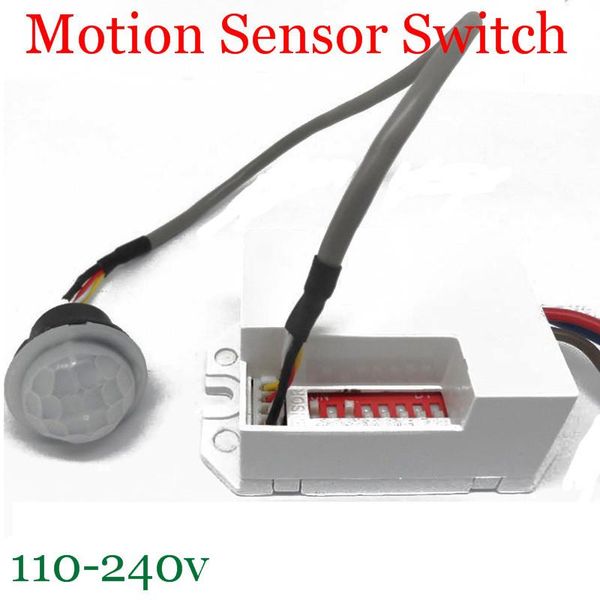 

smart home control adjustable 110v-240v ir infrared module body intelligent sensor light motion sensing switch cm078
