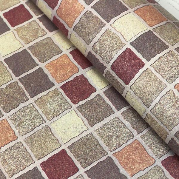 

wallpapers mosaic wall stickers self adhesive bathroom kitchen toilet home improvement waterproof decorative film mural