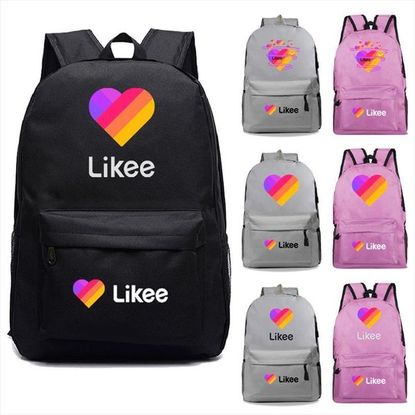 

likee fashion backpack school girls boys bag live travel lapdaily