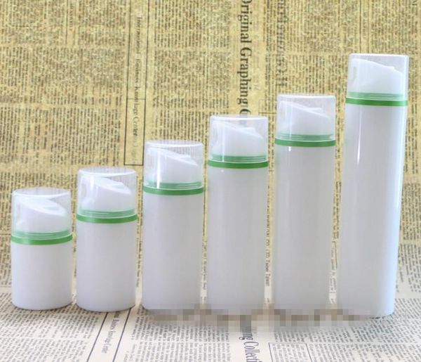 

2021 new 100pcs 30ml50ml80ml100ml120ml150ml green edge transparent cover cosmetic bottle, bottle travel pp vacuum bottle