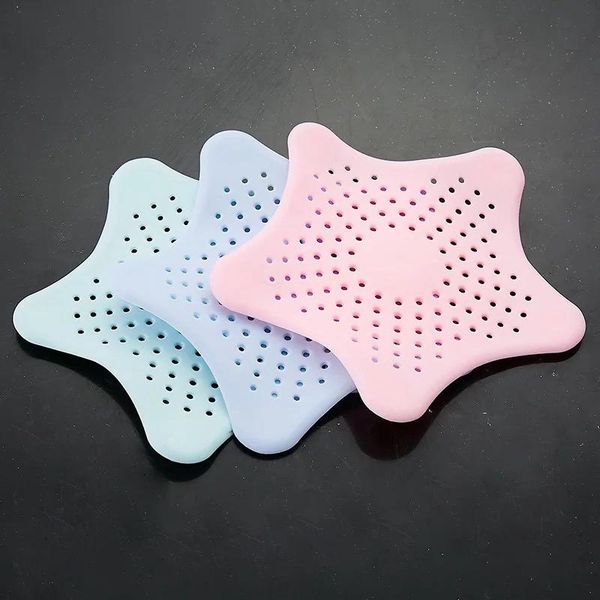 

other bath & toilet supplies 1 pcs practcal starfish kitchen sink filter bathroom hair anti-blocking sewer strong suction silicone floor dra