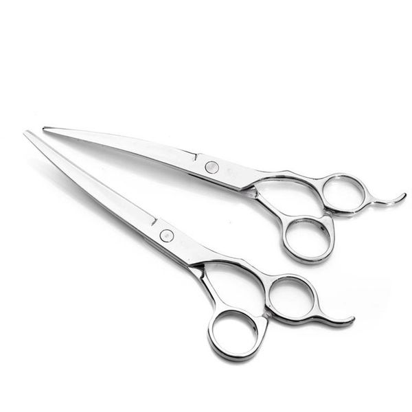 

hair scissors professional pet thinning grooming set stainless steel curved