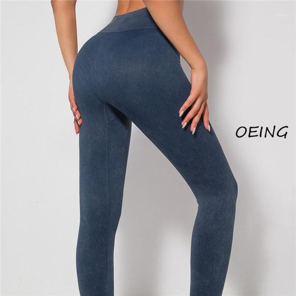 

yoga outfit seamless leggings pants women 2021 running