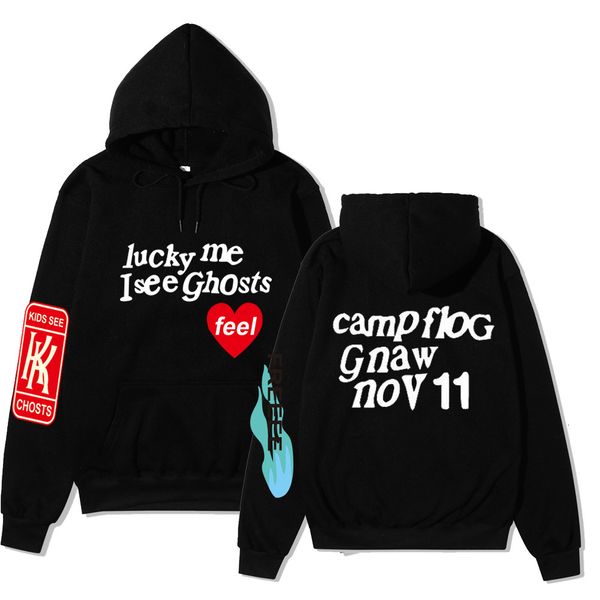 

west same graffiti print hoodie fashion casual sweater jacket, Black