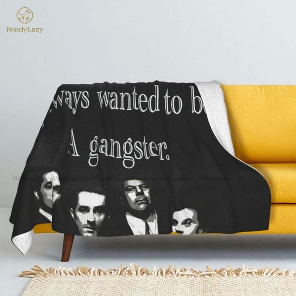 

blankets gangsta blanket big sherpa fleece bed soft fashion bedspread