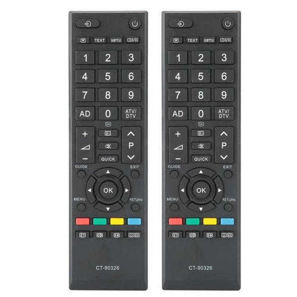 

remote controlers 2pcs ct-90326 wireless tv control portable television controller sensitive button