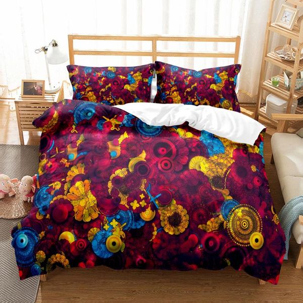 

bedding sets bohemia lines simple modern plants comforter set fashion  bed linen luxury duvet cover pillowcase twin size