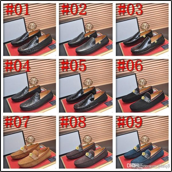 

iduzi spring men youth casual shoe casual slip on shoes man comfortable loafers men shoes green black suede leather men shoes 33