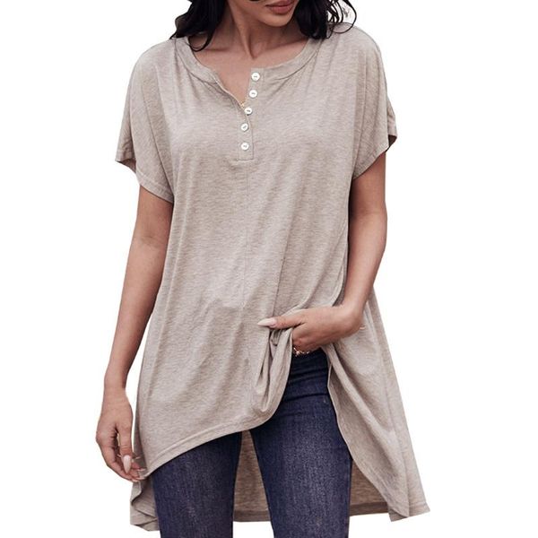 

women's t-shirt t-shirts women 2021 summer harajuku short sleeve slim basic female casual tees oversized solid, White