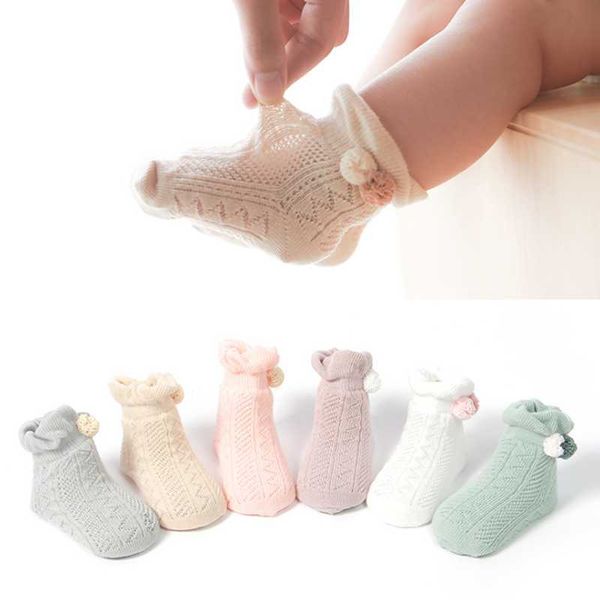 

socks 2021 summer thin baby children casual cotton, Pink;yellow