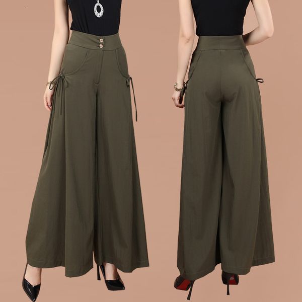 

women's fashions will see korean slacks on tall-waisted legs long-waisted pants long-legged large wysn, Black;white