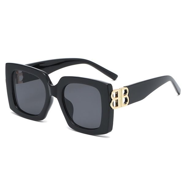 

brand square sunglasses men oversized black style shades for women big frame fashion 2021 brand sun glasses female uv400 oculos glasses whol, White;black