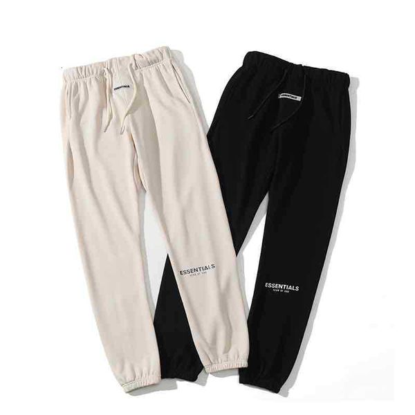 

fashion brand fog high street casual pants loose drawstring pants leggings, Black