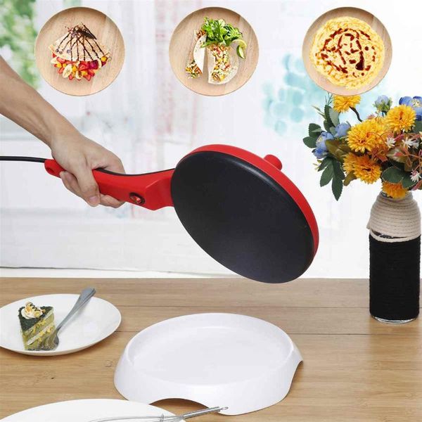 

electric baking pans crepe maker household pizza pancake machine non-stick griddle pan cake kitchen cooking tools sonifer