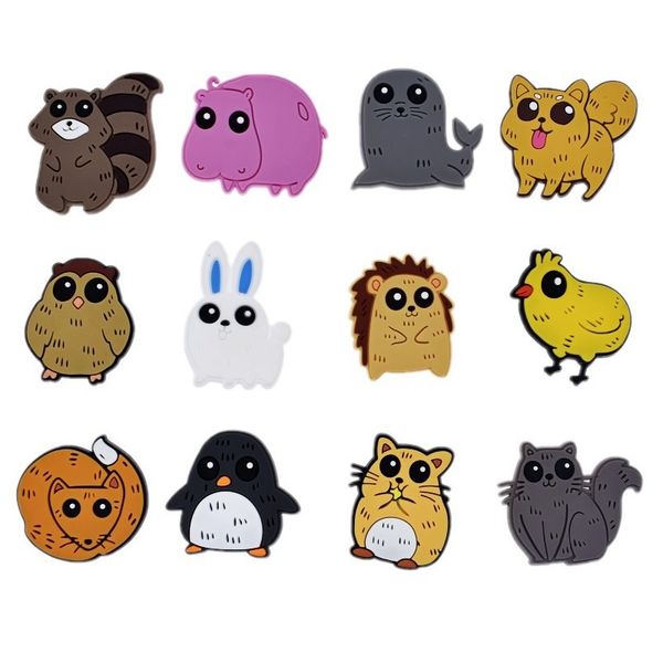 

cartoon character pvc shoe charms shoes accessories clog jibz fit wristband croc buttons decorations girls boys gift, White;pink