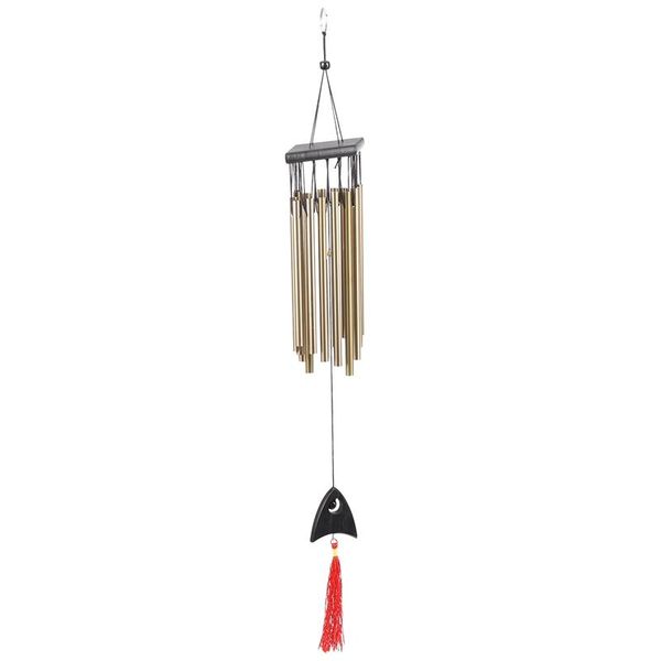 

decorative objects & figurines wind chime outdoor living chimes yard garden 16 tubes home