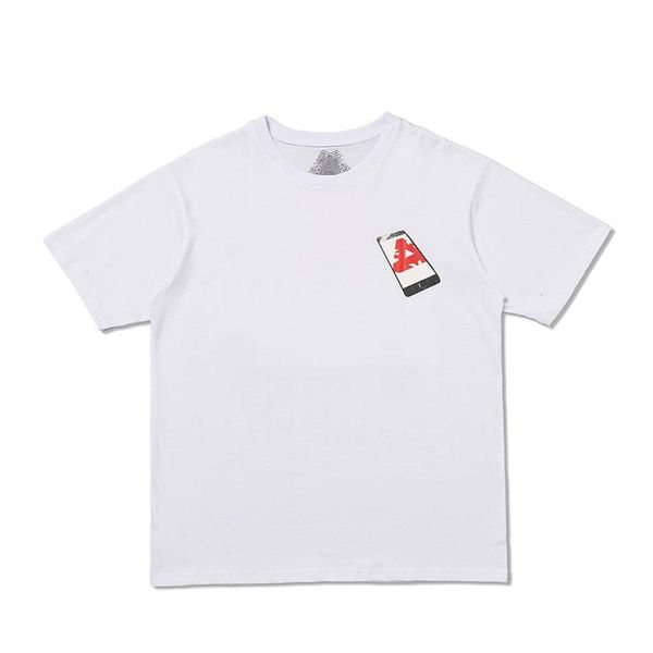 

fashion brand t shirt letter printing men's and women's loose short-sleeved couple suit, White;black