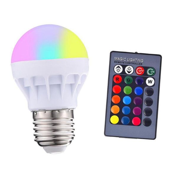 

bulbs aluminum rgb colorful rgbw bulb lamp decorative light