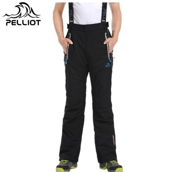 

skiing pants pelliot winter ski men outdoor snowboard waterproof windproof trousers mountain pant black