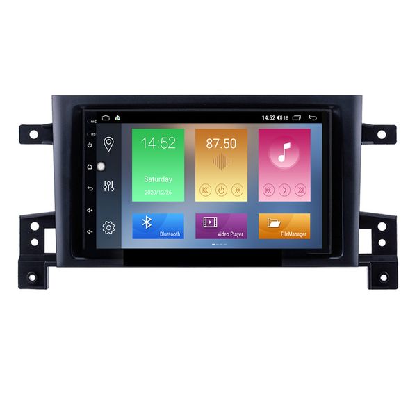 Auto-DVD-Touchscreen-Player GPS-Navigationssystem für Suzuki Grand Vitara 2005–2015, unterstützt Radio TPMS DVR 7 Zoll Android