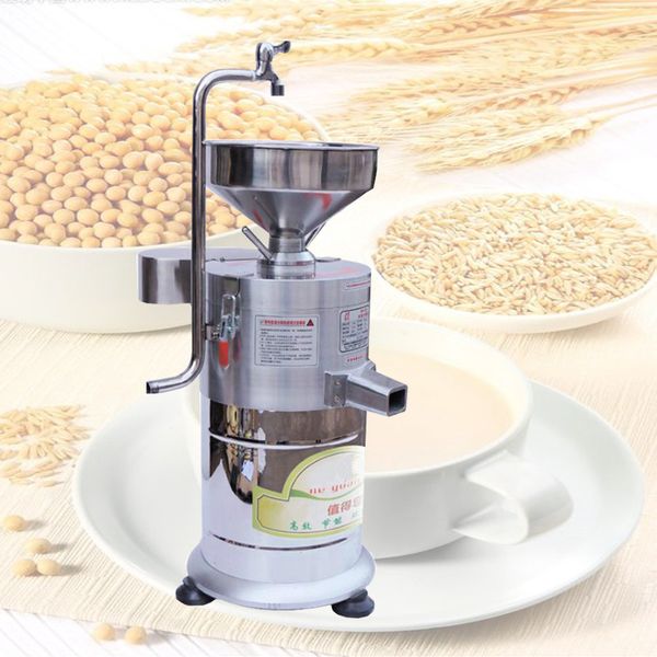 Máquina comercial elétrica automática de leite de soja, 750w, pequena máquina de separação de pasta doméstica, moedor de soja