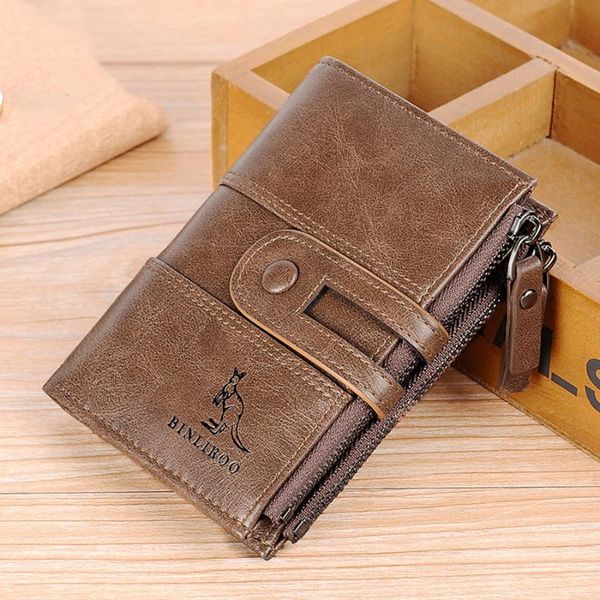 

wallets pattern cowhide genuine leather men wallet coin purse small mini card holder vintage portfolio portomonee hasp male pockect, Red;black