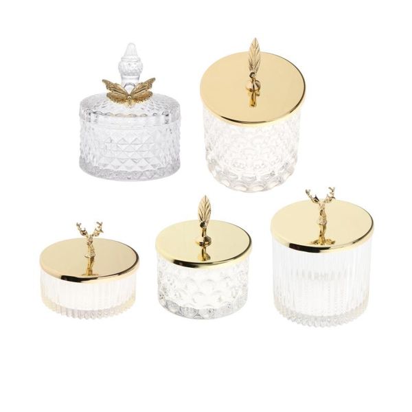 

clear glass apothecary jar with lid candy jar wedding candy buffet crystal jewelry box