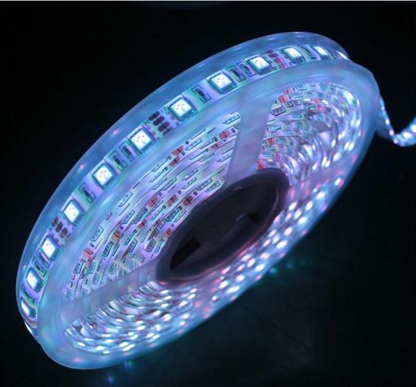 

strips 4 chips in 1 led 10mm smd high bright full color changing rgb rgbw strip cost 200m/lot