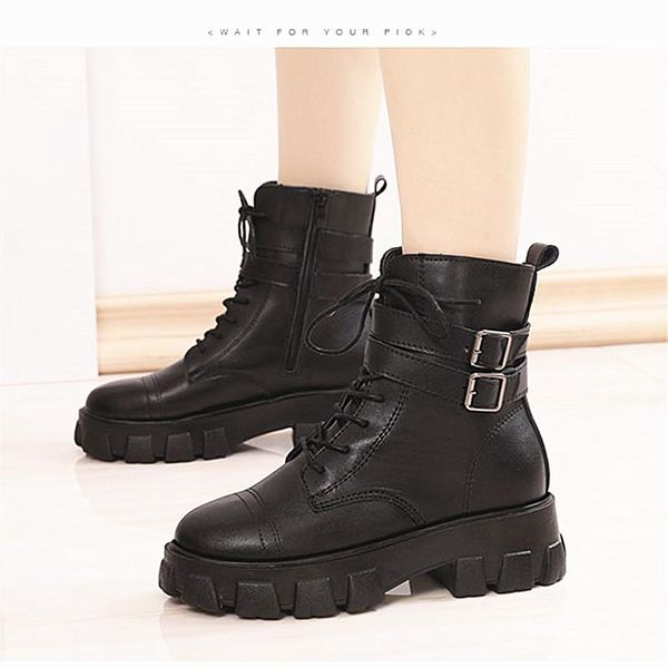 

boots winter lady flat heel women's rubber shoes rain boots-women zipper round toe luxury designer 2021 med riding rock ankle au, Black