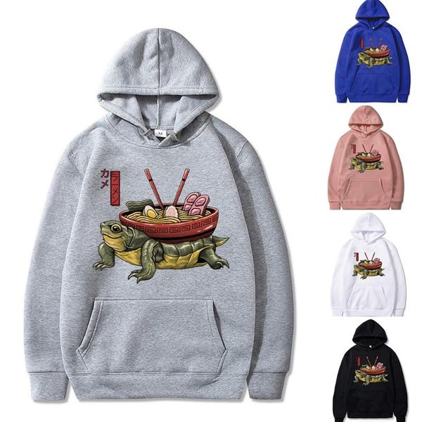 Hoodies dos homens camisolas Y2K Lote Little Turtle Imprimir Roupas Homens e Mulheres Streetwear Harajuku Casais de Manga Longa Pullovers