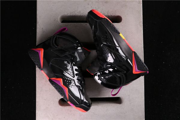 

shoes authentic jumpman 7 high cut black pink basketball 36-46