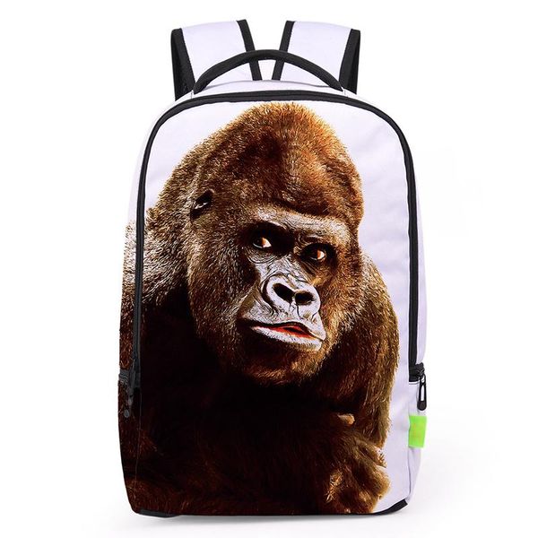 

backpack zhierna men's double shoulder bag boy's schoolbag animal pattern unique suitable for travel or school fashion