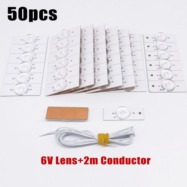 

bulb lamp bead 3v 6v board equipment for 32-65 inch led tv repair 50pcs