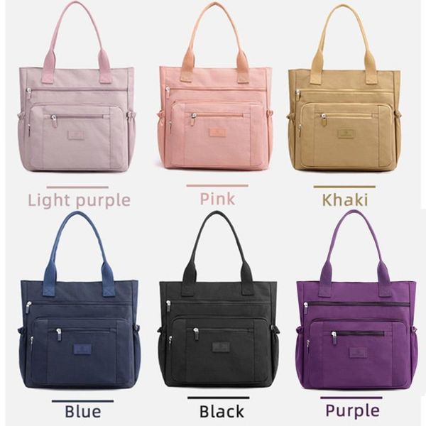 

evening bags 2021 fashion messenger bag women shoulder nylon handbag large capacity trendy women's tote shopping