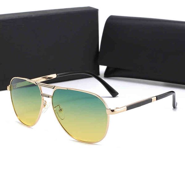 

bintong new polarizing men's and women's sunglass day and night hd travel sunglass 0132, White;black