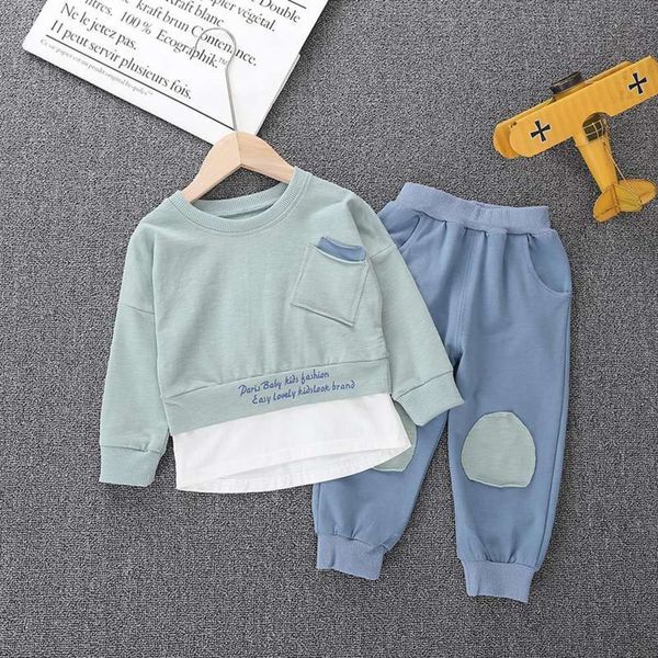 

2021 suit boys' new spring 4-year-old children's clothes for 1-3 years, White