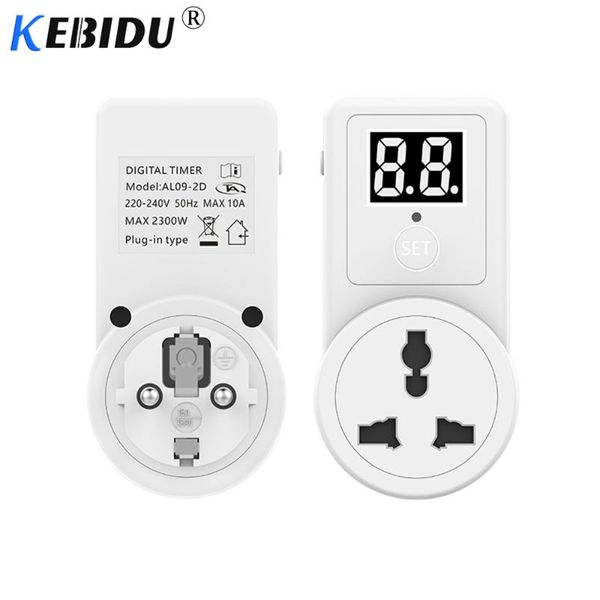 

smart power plugs eu plug electronic digital timer switch socket kitchen outlet 220-240v programmable timing multifunction