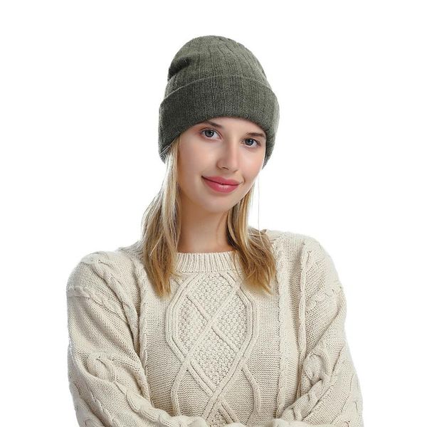 

winter hat knitted wool cap bonnets for women autumn cotton beanie skullcap casual hedging caps wholesale winter accessories, Blue;gray