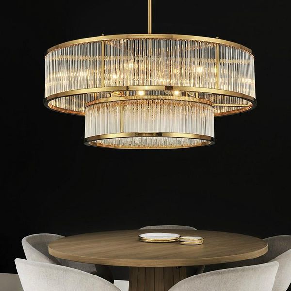 

chandeliers living room luxury plate gold led e14 chandelier american rh pendant lustre lighting drop light