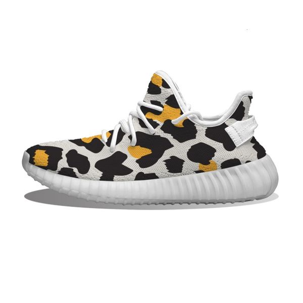 

diy custom black yellow leopard print running sho mh printed mens womens trainers outdoor sports sneakers kod2