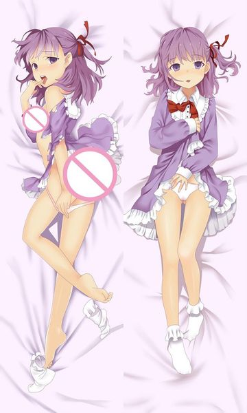 

pillow case 2021-september update japanese anime body pillowcase fate/stay night sakura matou hugging dakimakura throw cover