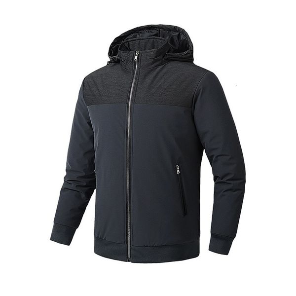

men's jackets winter with hood wadded casual sports shreds cotton-padded outerwear jacket swgp, Black;brown