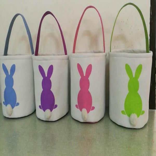 

rabbit colors basket easter 4 bags easter 50pcs canvas printed bag xguje bunny rabbit baskets tote egg ooa3960 candies rdqfr, Red;black