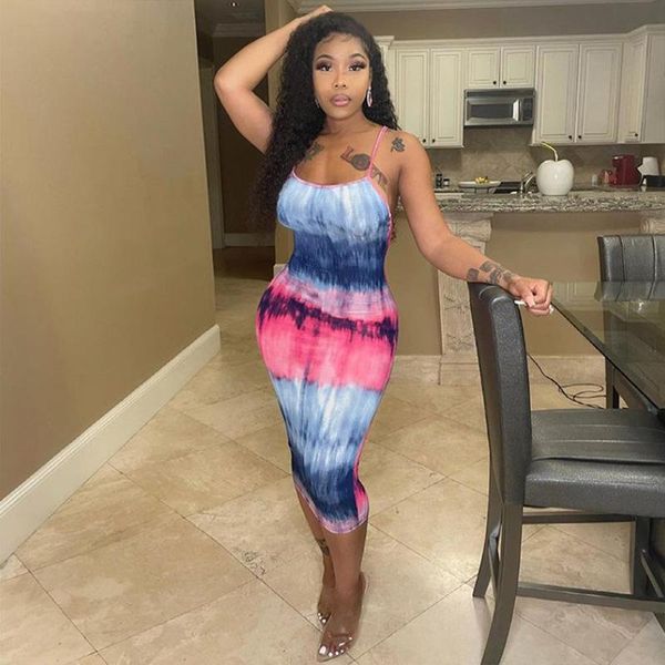 

casual dresses puloru suspender bodycon dress women ladies backless cross straps sundress summer plaid/stripe/mixed color midi, Black;gray