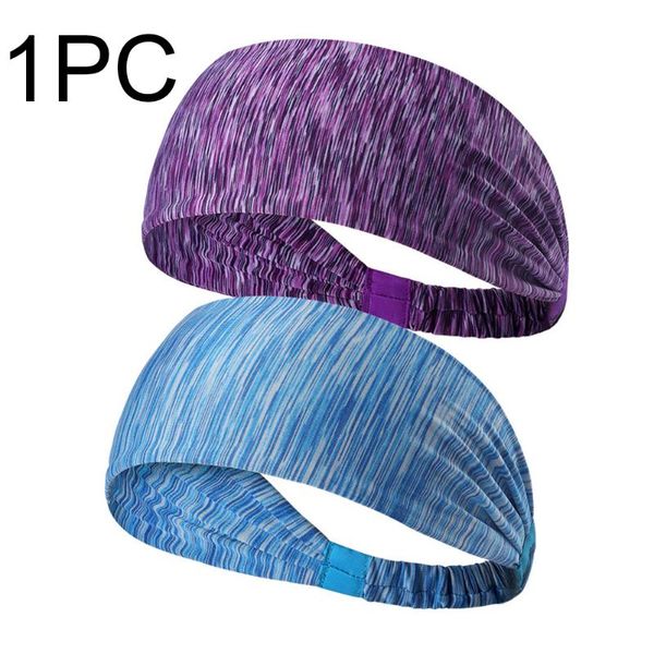 

sports head sweatband men women breathable elastic band gym head sweatband outdoor sports cycling soft headband, Yellow;black